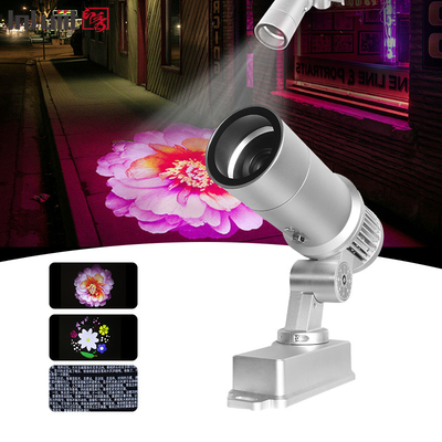 گلوبال سفارشی 60W HD IP65 ضد آب درب بیرونی پروژکتور لامپ LED تبلیغاتی نور لوگو گوبو پروژکتور
