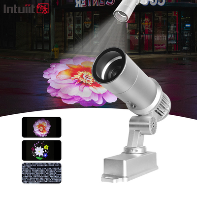 آبپاش در فضای باز IP65 60W تبلیغاتی چرخش LED Gobo ليزر لوگو پروژکتور