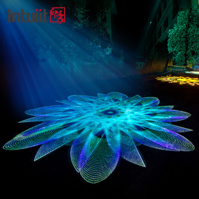 200W درب ضد آب الگوی LED گوبو تصویر لوگو پروژکتور نور برای پلازا کریسمس جشنواره تبلیغات
