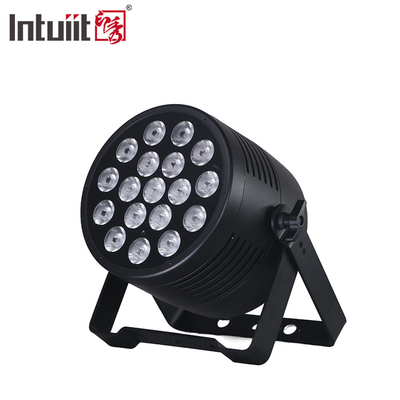 نور پار LED آبپاش IP65 Led Rgbwauv 18 * 20w Par DMX در فضای باز برای پارک