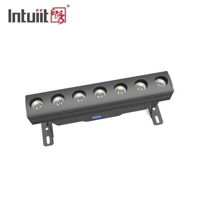 DMX Rgbw تغییر رنگ 7x15W شستشو بار نور Ip65 LED دیوار شستشو در فضای باز