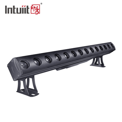 لامپ بیرونی 14x15W چراغ های شستشوی دیواری IP65 Dmx کنترل Rgbw LED اثر شستشوی دیواری نور صحنه برای بار دیسکو