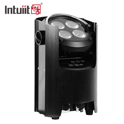 4x12W 4 در 1 RGBW LED Uplights صحنه پار پارتی باتری برق بی سیم پار LED عروسی DJ Uplights