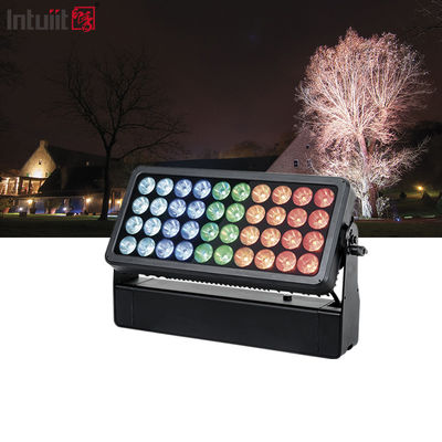 ضد آب 40x10w Rgbw 4 در 1 Dmx در فضای باز Ip65 LED City Color Light چراغ های صحنه