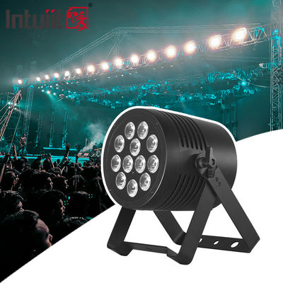 چراغ های نمایشی LED در فضای باز DMX 12pcs*20W 6 در 1 RGBWA UV Waterproof Par Light برای عروسی / صحنه / دیسکو / کنسرت