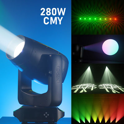 کلیسای کنسرت 280w LED BSW Beam Spot Wash CMY IP66 در فضای باز حرکت سر تئاتر رویداد صحنه نور پرتو برای کنسرت