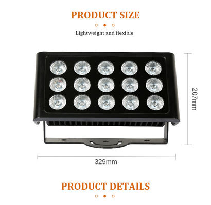 DMX512 80W RGBW 4in1 IP65 ضد آب دی جی عروسی صحنه دیوار شهر شوینده در فضای باز چراغ فاضلاب
