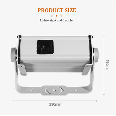 RGBW رنگارنگ LED درخت نور DMX512 فلک نارنجک پویا ستاره آسمان ليزر پروژکتور لامپ در فضای باز باغ چشم انداز نور جو