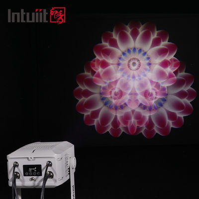 100W LED چرخش آگهی علامت روشنایی در خارج از خانه IP65 ضد آب الگوی سفارشی گوبو پروژکتور