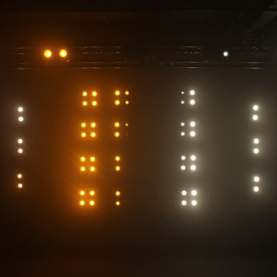 200W 4 Eyes COB Amber/Warm White 2in1 Outdoor Aluminum Audience Blinder Effect Led Stage Light