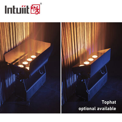 چراغ دیواری LED 8x15 وات RGBW برای هتل، ویلا، نمای بیرونی ساختمان، نورپردازی باغ و دکوراسیون فضای باز