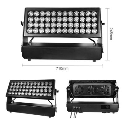 چراغ معماری LED رنگی شهر IP65 1500W RGBW 4IN1 LED DMX LED Wash Light در فضای باز