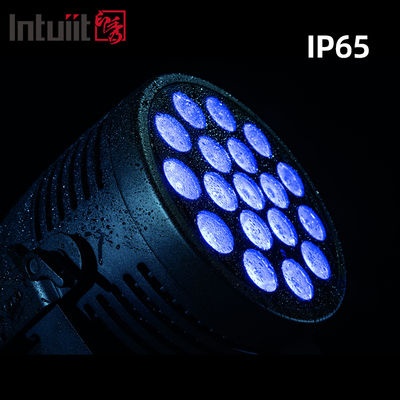 چراغ LED ضد آب IP65 در فضای باز 18x20W RGBWA UV 6in1 حرفه ای روشنایی لباسشویی صحنه DMX DJ می تواند برای رویدادها استادیوم باشگاه
