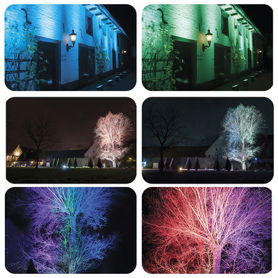 400W RGBW 4in1 ضد آب LED روشنایی شستشوی شهر رنگ روشنایی شستشوی حرکت سر صحنه نور برای ساختمان های بیرونی