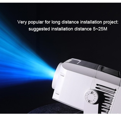 پروژکتور 200 وات سفارشی گوبو Ip65 روشنایی بالا تبلیغات LED در فضای باز کریسمس گوبو لوگو پروژکتور چراغ های تبلیغاتی
