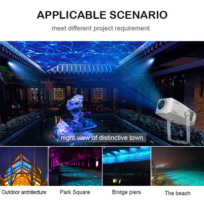 200 وات Led Outdoor Ip65 آب موج گوبو پروژکتور اقیانوس موج آب موج LED نور اثر صحنه نور
