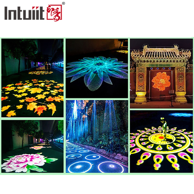 درب IP65 ضد آب LED 200W اثر Gobo نور رنگارنگ لوگو پروژکتور پارک چراغ های LED