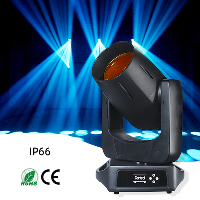 چراغ متحرک سر متحرک LED با پرتو IP66 200 وات Dmx512 برای رویداد DJ و کلوپ شبانه