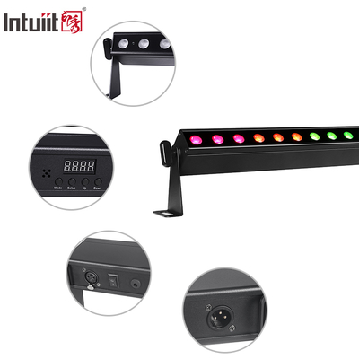 IP20 بی سیم 12x2W 0.5m 4in1 باطری LED دیواری چراغ های لباس شویی چراغ های صحنه