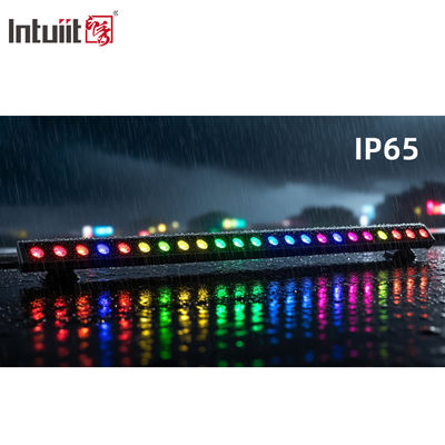 IP65 ضد آب LED RGBW دیوار روشنایی 24 * 2W بیرونی آلومینیوم لامپ بدن برای باغ و ساختمان بلند چشم انداز