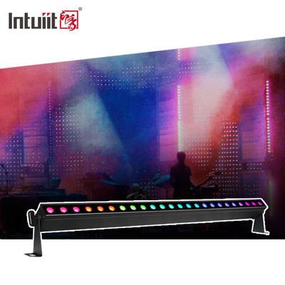نوار نورپردازی LED استیج، 24*2 وات، دیسکو، دی‌جی، باتری‌دار، وال واشر، فعال‌شونده با صدا و DMX