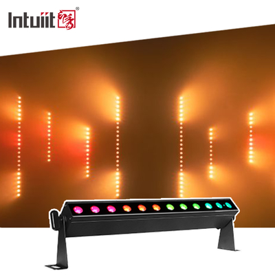 IP20 صحنه رویداد جشن عروسی 12x2W RGBW DMX باتری LED دیواری روشن
