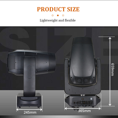 2025 BSW 280W چراغ متحرک LED استیج DMX512 Beam Spot Wash 3in1 برای DJ دیسکو شو CMY