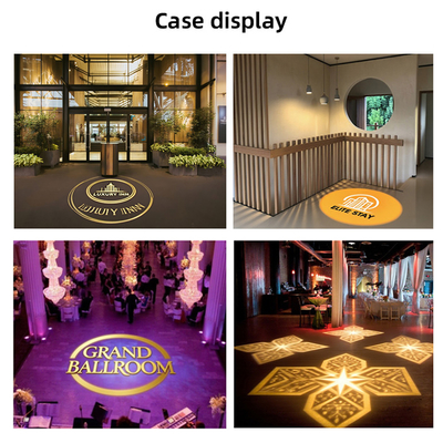 40w Led Projector Indoor Projection Lamp Gobo Custom Logo Welcome Light Led Projector