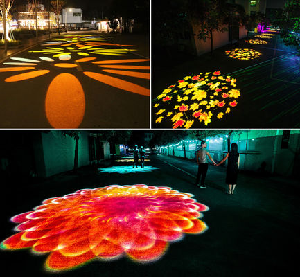 پروژکتور 100 وات گوبو IP65 ضد آب پروژکتور گوبو لوگو سفارشی پروژکتور گوبو در فضای باز چراغ های تبلیغاتی پارک