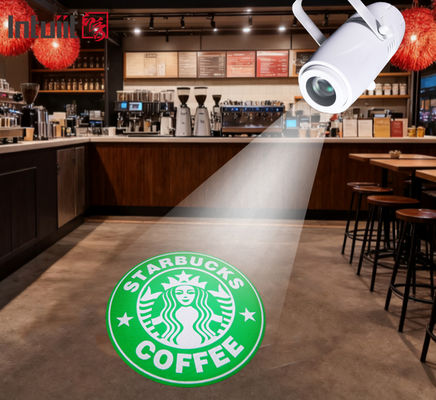 چراغ های تبلیغاتی پروژکتور لوگو سفارشی رایگان 40 وات LED علامت پروژکتور دیواری IP20