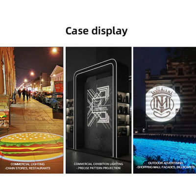 ال ای دی 60 وات در فضای باز ضد آب Ip65 هالووین کریسمس LED عروسی چرخش گوبو پروژکتور لوگو سفارشی نشانه های تبلیغاتی نور