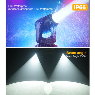 LED IP66 CMY 280W BSW Beam Spot Wash Event چراغ صحنه LED چراغ حرکت کننده