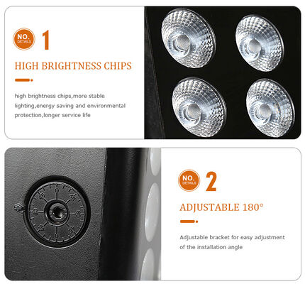 نورافکن LED 15x5 وات RGBW 4 در 1 IP65 فضای باز — ضد آب DMX512 با پرتو عریض برای نورپردازی باغ، صحنه و ساختمان