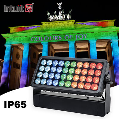 40x10W RGBW در فضای باز LED نور سیلاب شستشوی شهر رنگ IP65