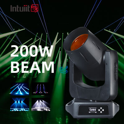 چراغ متحرک LED بیم ضد آب IP66 با توان 200 وات و کنترل DMX512
