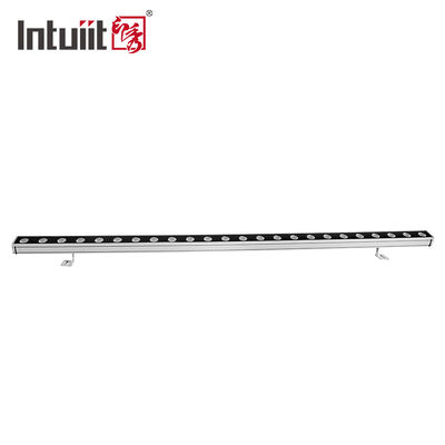 چراغ شوینده دیوار DMX512 RGB RGBW رنگارنگ LED در فضای باز 6W 12W 24W نوار خطی برای جشن عروسی
