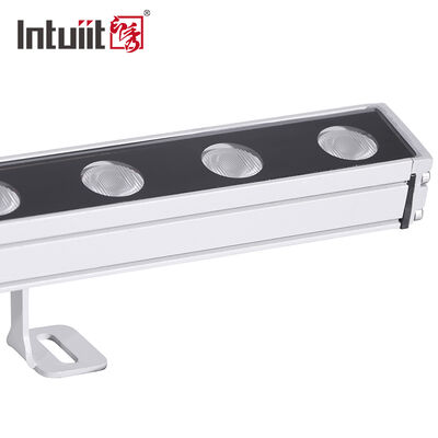 چراغ شوینده دیوار DMX512 RGB RGBW رنگارنگ LED در فضای باز 6W 12W 24W نوار خطی برای جشن عروسی