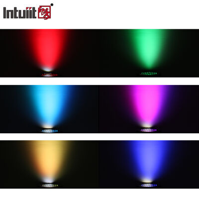 مجموعه نورپردازی LED پار کن فضای باز 60*12 وات RGBW 4in1 IP65 DMX512 نور شستشوی صحنه برای نمای ساختمان رویداد عروسی