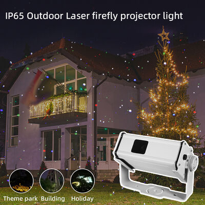 13W Firefly Garden Lights Star Projector Laser Christmas Lights with RGB Color