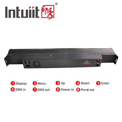 چراغ خطی LED 8x15 وات RGB COB 3in1 برای نورپردازی دیوار بار، چراغ صحنه COB بار