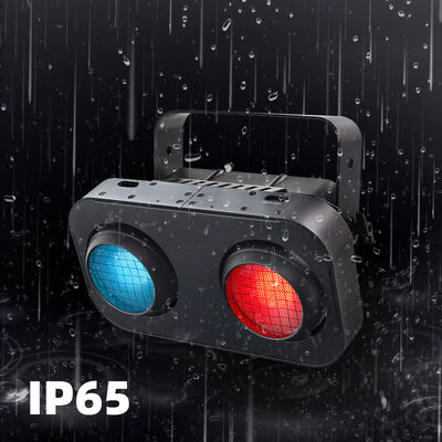چراغ LED دو چشم بلیندر IP65 مخصوص فضای باز نور تماشاگران نور پار COB DMX512 اسپات لایت 200 وات برای تئاتر