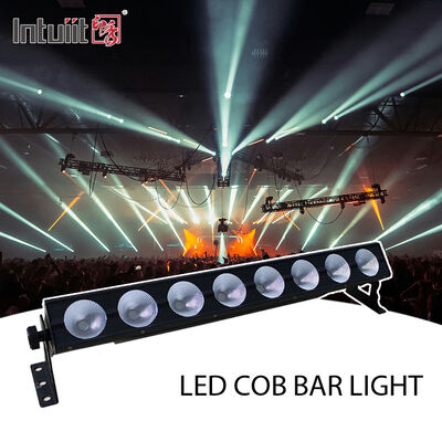 8 * 15W RGB چراغ های صحنه بار دی جی استروب چراغ های مهمانی بار 3 در 1 دیوار شستشوی نور داخلی با DMX کنترل پخش خودکار برای رقص عروسی کریسمس کلیسا