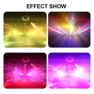 حرفه ای 37x10W RGBW 4in1 LED زوم واش حرکت نور DMX512 نورپردازی صحنه برای DJ دسکو رویداد عروسی جشن نمایش