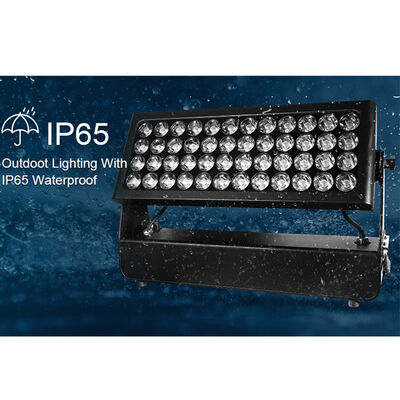 IP65 حرفه ای در فضای باز ضد آب 1500W RGBW 4 در 1 چراغ فلاش دیواری LED برای روشنایی چشم انداز شهری معماری