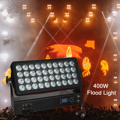حرفه ای در فضای باز IP65 ضد آب 40x10W 4 در 1 RGBW LED چراغ سیلاب دیوار شوینده برای معماری شهر منظره روشنایی