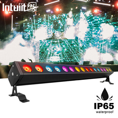 IP65 فضای باز 16x5W RGBW 4 در 1 LED خطی دیوار واشر بار نور DMX512 معماری صحنه روشنایی شستشوی