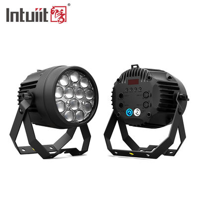 1915lm LED استیج زوم 12pcs 10W Par Can Light برای روشنایی کنسرت در فضای باز