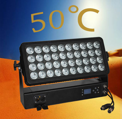 City Color Wash 400W LED Wall Washer Light RGBW 4in1 آلیاژ آلومینیوم IP65 DMX512