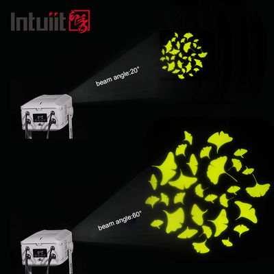 پروژکتور بیرونی ضد آب 100 وات نور IP65 پروژکتور Gobo با اثر پرتو LED DMX DMX512 حالت کنترل