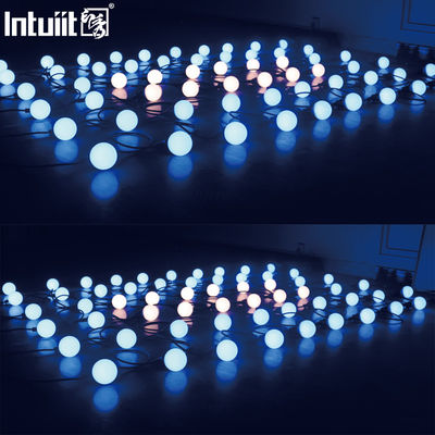 نورپردازی تعطیلات لامپ LED رشته Pixel LED Light ضد آب Dmx Rgbw رشته چند رنگی نورپردازی لامپ LED رشته ای کریسمس